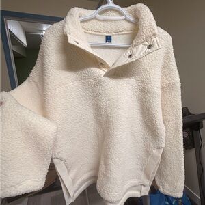 Old Navy Cream Teddy Jacket
